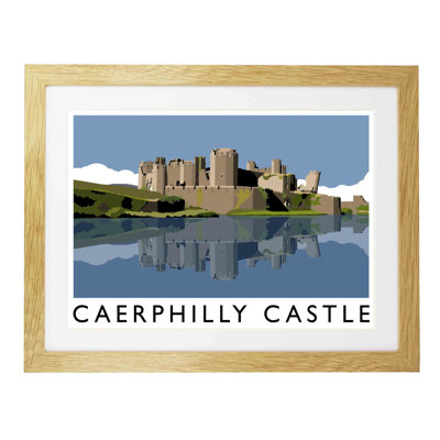 Caerphilly Castle 1 Piece Wall Art