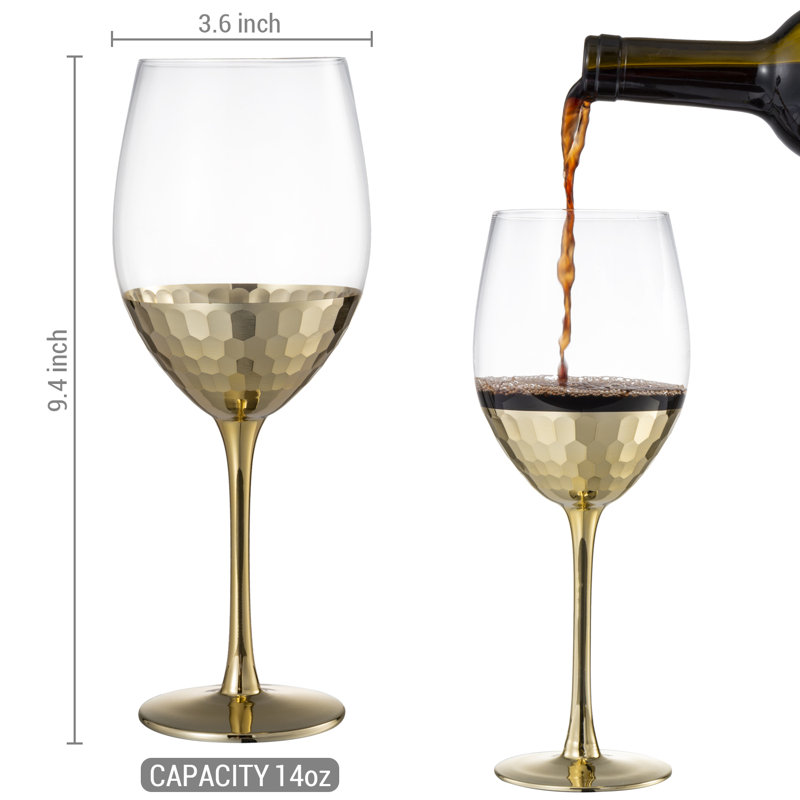 14oz. Red Wine Glass Set