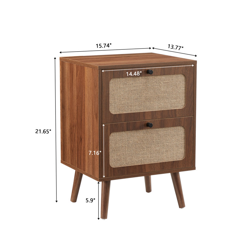 End Table, Walnut