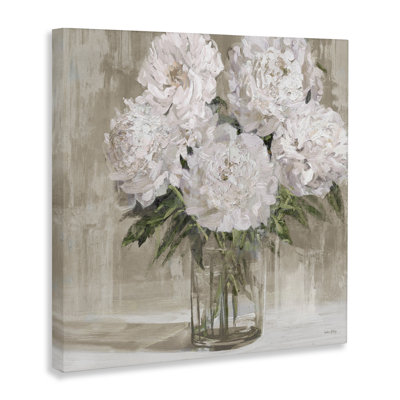 Peony Blooms Canvas, design par Amber Sterling