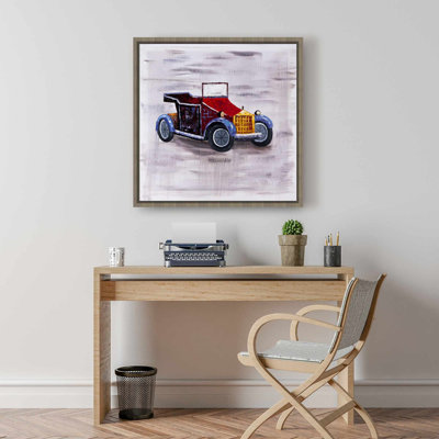 Vintage Toy Car Canvas | Framed Wall Art Home Decor
