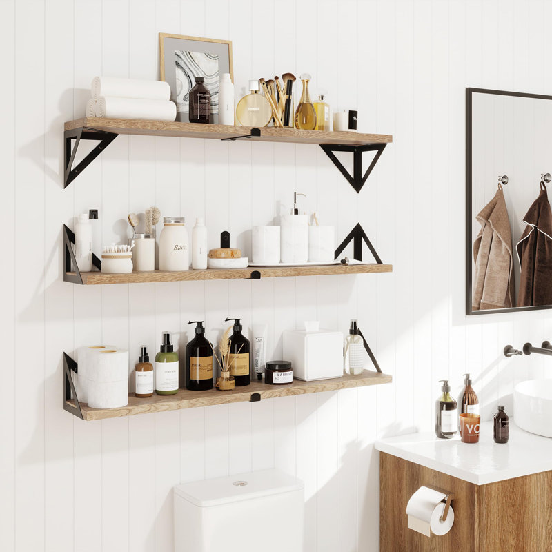 Rossbach Floating Shelf, Natural
