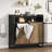Calixto 39.37" Tilt Out Trash Can Cabinet with Double Hidden Trash Can Holder, Kitchen Free Standing Cabinet-452829348