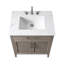 Meuble-lavabo simple 30 po avec dessus Sebastiano-111376086