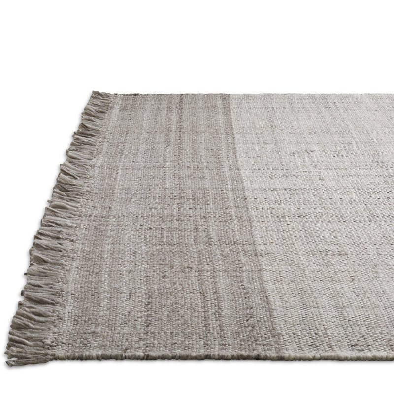 Headwind Striped Area Rug in Taupe, Rectangle 8' x 10'