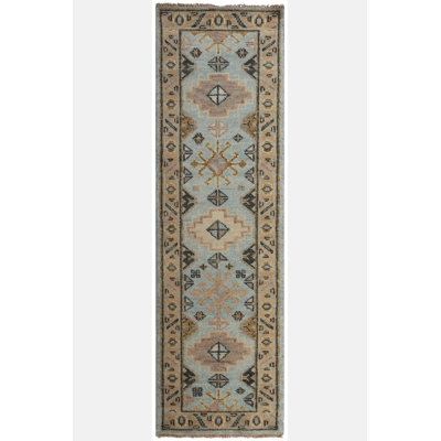 Oriental Area Rug in Blue