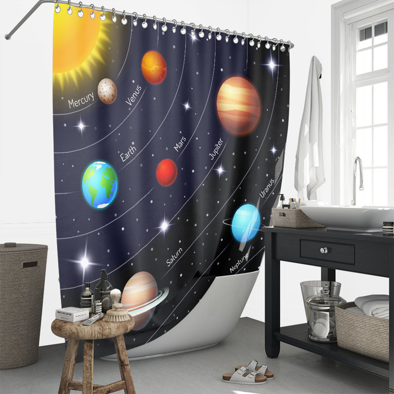 Shower Curtain, 72" H x 70" W