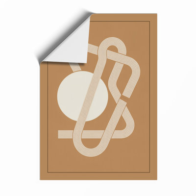 Woven Neutrals Minimalist - Framed Print