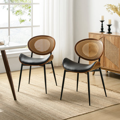 Ema Modern Faux Leather Dining Chair