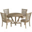Ensemble de table ronde 5 pièces