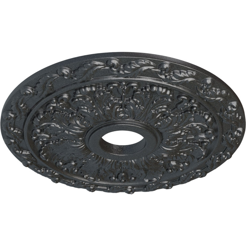 19 médaillons de plafond à ressorts de 7 pi 8 po x 3 pi 8 po x P 1 1/4 po (convient aux auvents jusqu'à 5 5/8 po), Étain