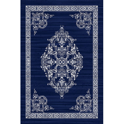 Premium Woven Carpet, 5.9 x 9.2 ft, 100% Polyester, 650 g/m² | Antibacterial, Non-Slip PVC Underside, 0.3 in Pile Height | Machine Washable, 3D Digital Printing | Perfect for Living Room, Bedroom, & Office Decor