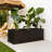 Barros Solid Cedar Rectangular Planter Box with Drainage Holes-2102627042-2088857657