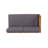 4-PIECE SOFA SET, DARK GRAY