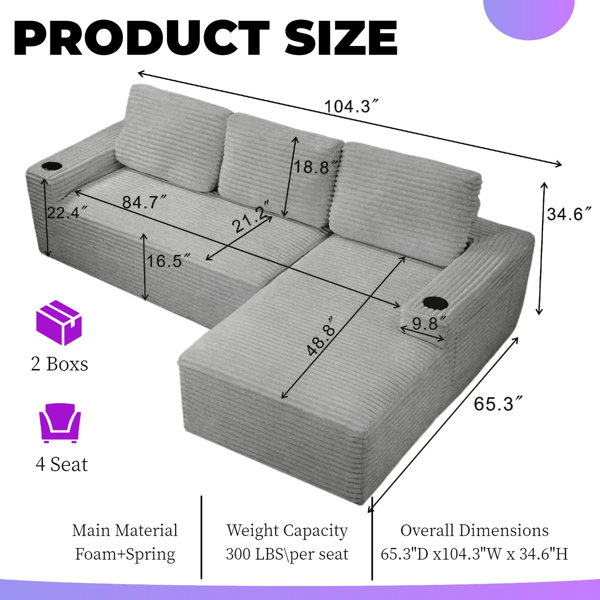 Dimensions du produit