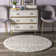 Makenna Performance Solid Shag Light Gray/Beige/Ivory Rug