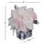 Rock Quartz Points with Rose Quartz Ball