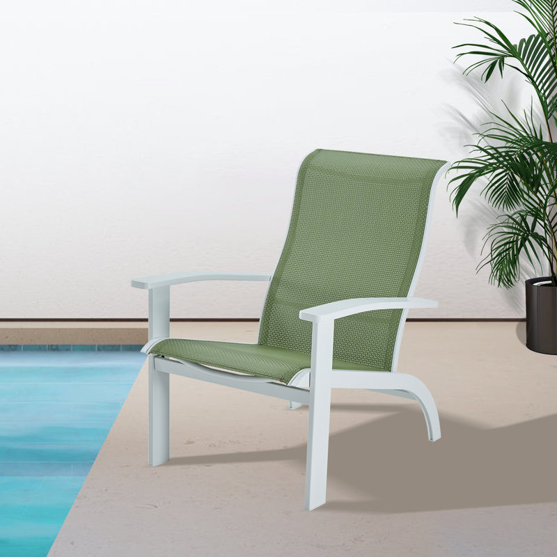 Chaise Adirondack pour l'extérieur, Vert