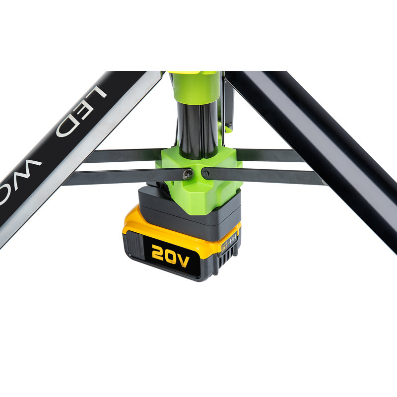 Powersmith Voyager Cordless Led Work Light 8000 Lumen, Use Your Power Tool Battery To Power The Light