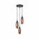 Corbin 3 - Light Black Cluster Pendant