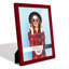 Ensemble de 2 cadres muraux en bois 4 "x 6" rouges-89854917-89854916
