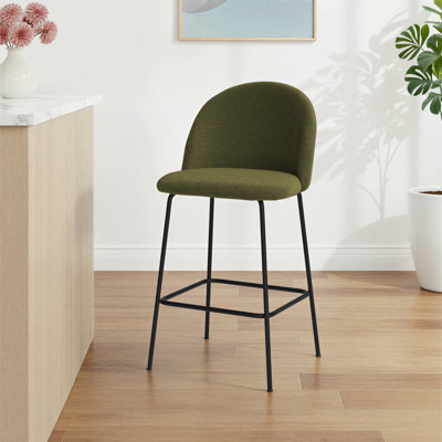 Ballance 25'' Upholstered Low Back Counter Stool