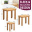 Edenbridge Solid Wood Nesting Tables