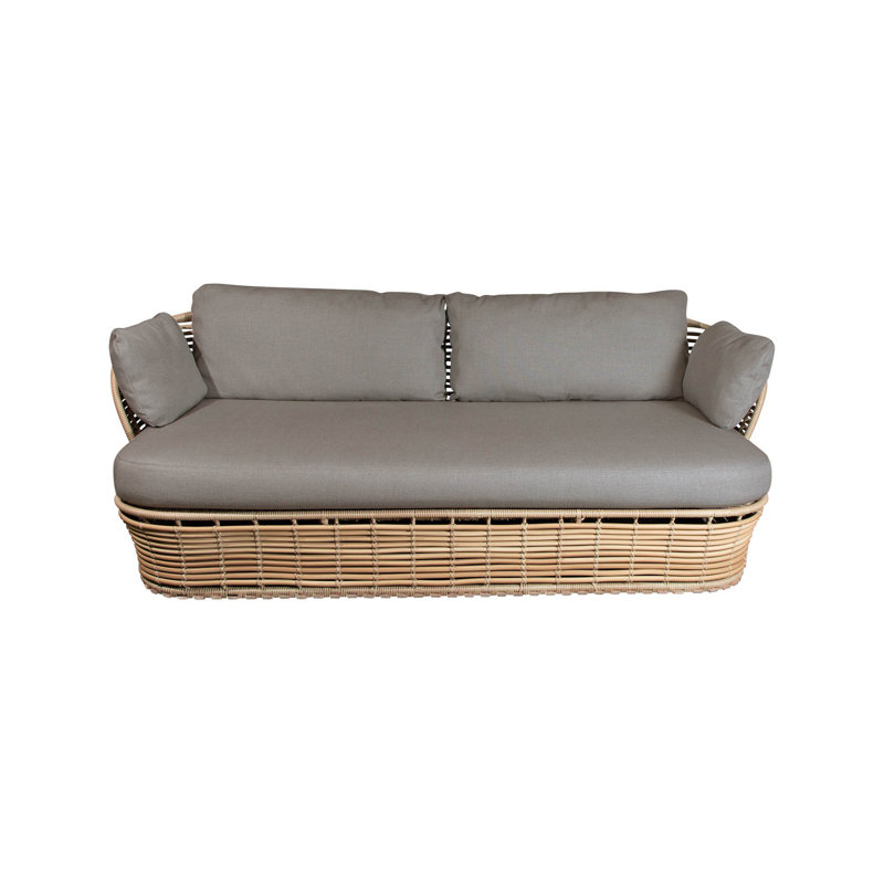 Basket 2-Seater Sofa, Taupe