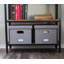 Ensemble de 2 boîtes à dossiers en lin BirdRock Home