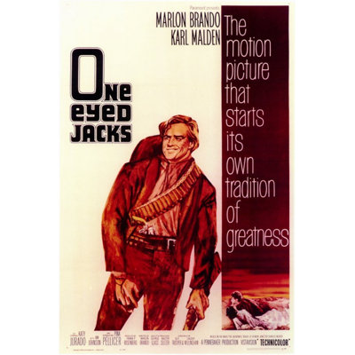 Pop Culture Graphics " One-Eyed Jacks Movie Poster "