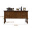 Buffet en bois massif rétro fabriqué à la main