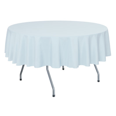 Ultimate Textile - Round Polyester Linen Tablecloth