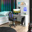 Fauteuil de jeu pour enfants et roulettes pour enfants, bleu