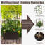 Lit de jardin surélevé en métal 1 pi x 2 pi