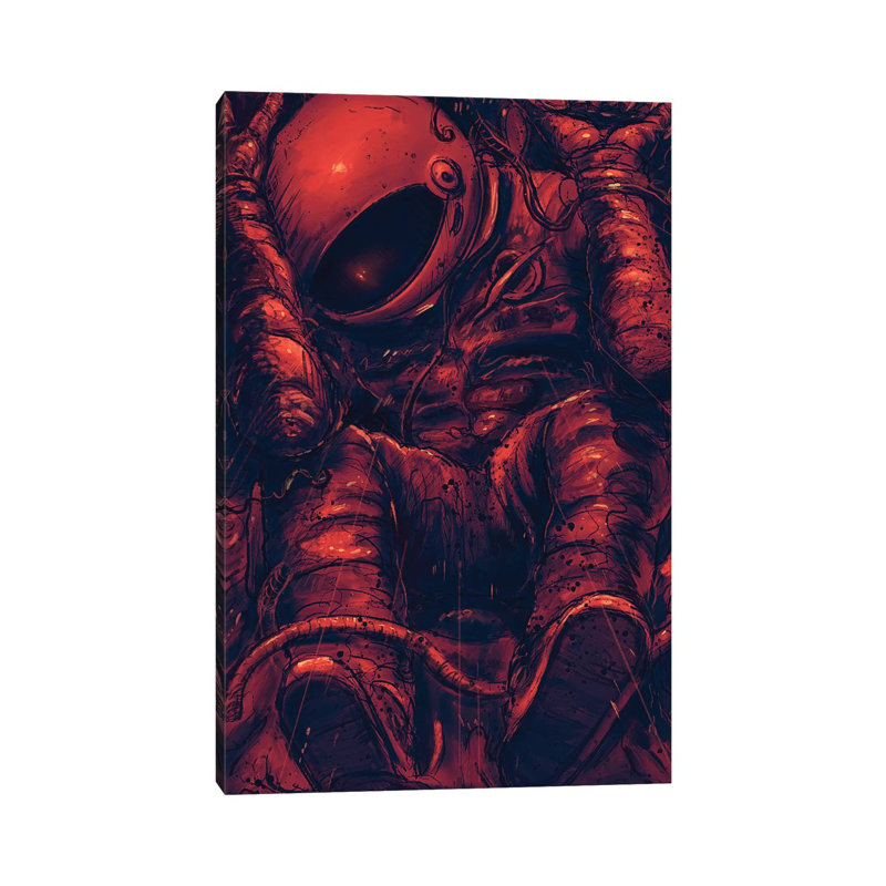 Trapped by Nicebleed - Print on Canvas, Wrapped Canvas, 30.48cm H x 20.32cm W x 1.91cm D