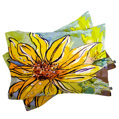 Taie d'oreiller Sunflower Ribbon