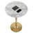 Kuriakos Round Metal Base Dining Table-1450749071