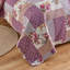 Ensemble de courtepointe réversible en microfibre mauve clair 3 pièces QSM04210203-1934373