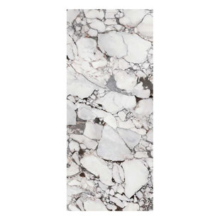 Panneaux muraux blanc alpin effet granit ultrabrillant