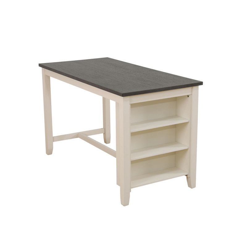 Sarbash White Oak with Black Dining Table