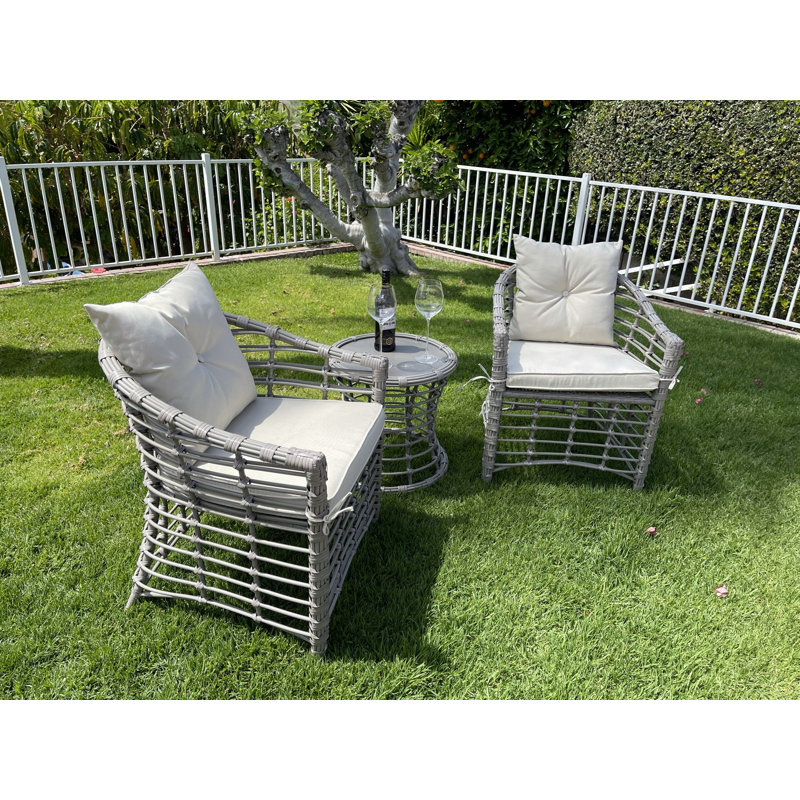 2 - Person Patio Conversation Sets with Cushions