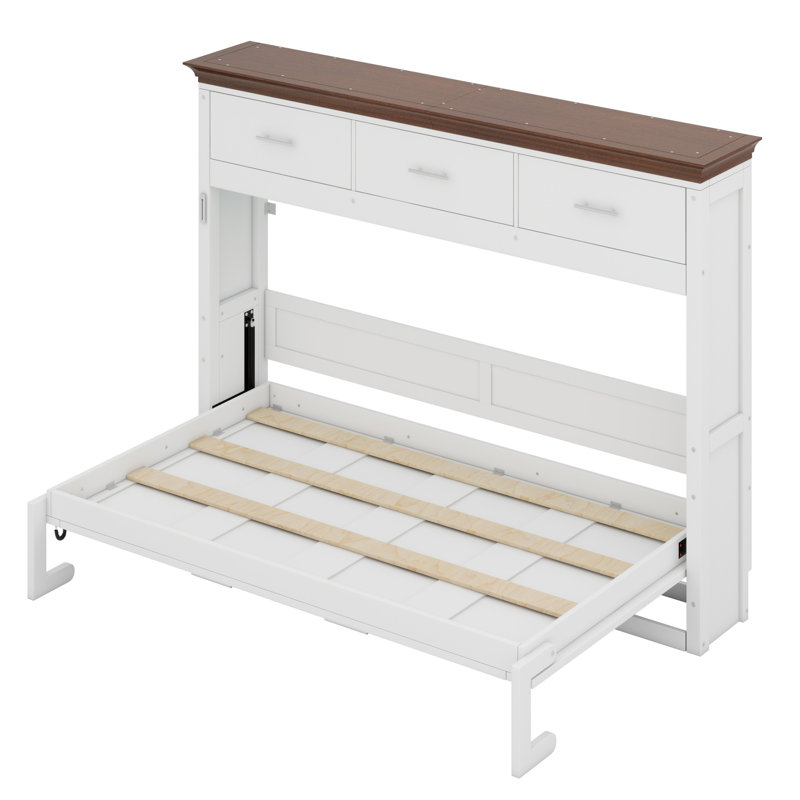 Murphy Bed With 3 Drawers