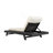 Acacia Wood Chaise Lounge With Water-Resistant Cushions And Adjustable Headrest For Ultimate Outdoor Comfort-2078876668