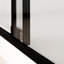 Porte de douche coulissante demi-cadre l 56-60 "x H 72"