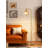 Medieval style metal glass floor lamp-509533751