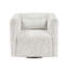 Fauteuil pivotant en tissu jacquard Modern Living