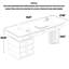 Bureau blanc pur en pierre frittée-1518306889