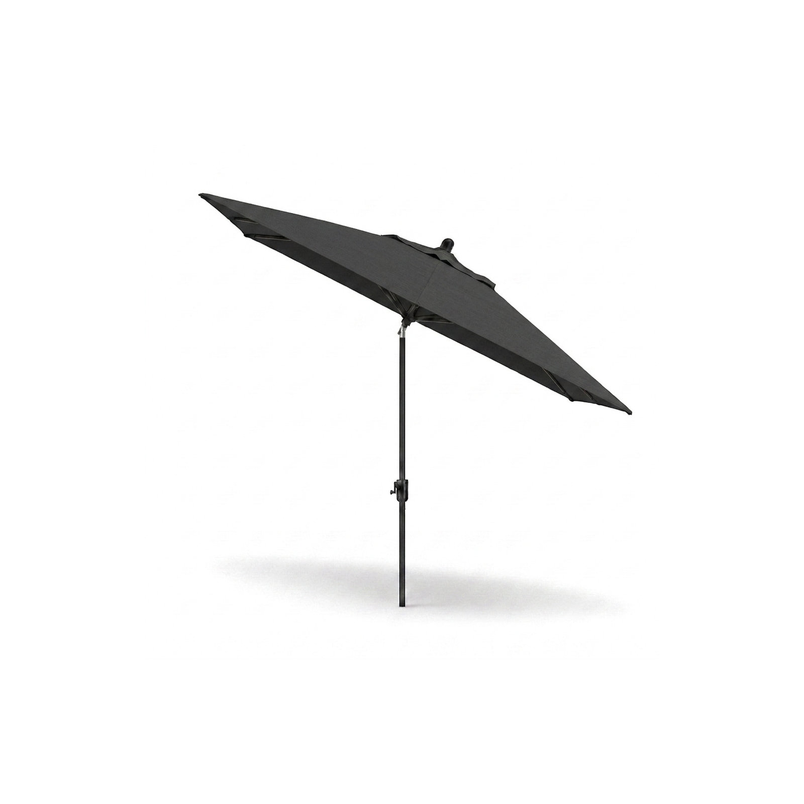Olivier 116.7'' Outdoor Umbrella, Black Sapphire, Canvas Black Sunbrella® Canvas