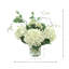 Faux Hydrangea with Vines in Vase