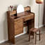 Commode rétro en noyer noir